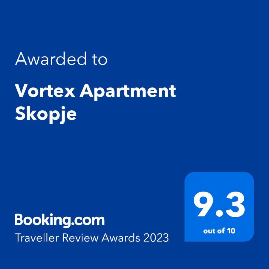 Vortex Apartment Skopje Bagian luar foto